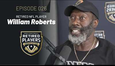 William Roberts | PFRPA Podcast #026 | 2x Super Bowl Champion, New York Giants Offensive Lineman