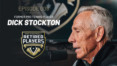 Dick Stockton | PFRPA Podcast #009 | Tennis and military veterans