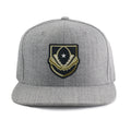 Hanging Cleats Snapback Hat - Grey